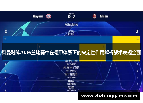 科曼对阵AC米兰比赛中在德甲体系下的决定性作用解析战术表现全面